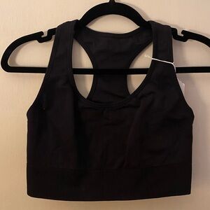 All in Motion Black Sports Bra